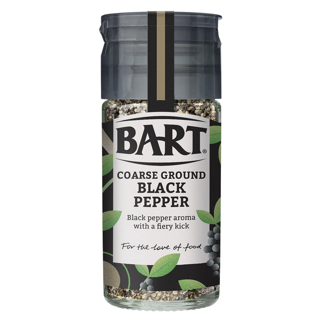 Bart Black Pepper Coarse Ground 38g