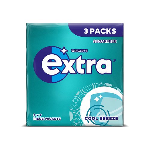 Extra Coolbreeze 9 Piece 3 Pack x 20m 37.8g