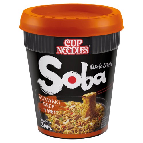 Nissin Niss Soba Cup Sukiyaki Beef 89g