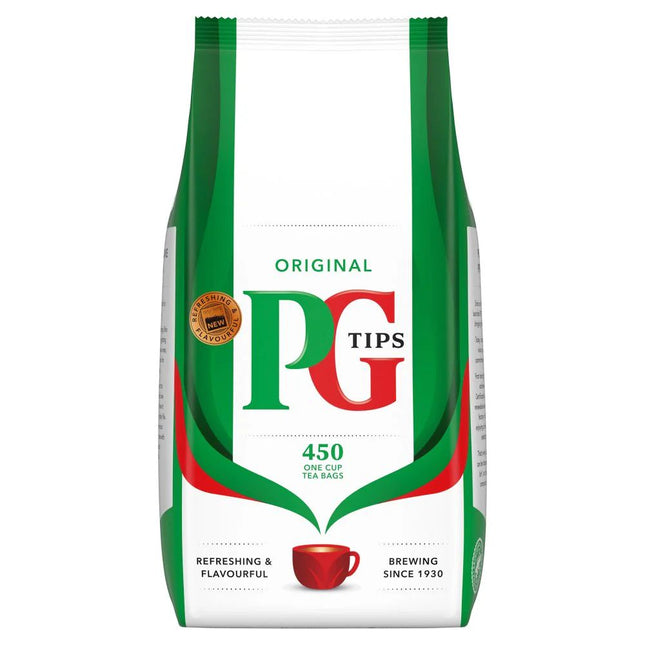 PG Tips One Cup Tea 450s Bags Box 900g