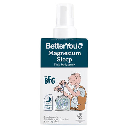 Better You Roald Dahl Magnesium Sleep Kids Body Spray 100ml