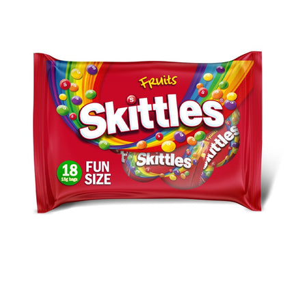 Skittles Fruits Sweets Fun Size Bags Multipack 324g