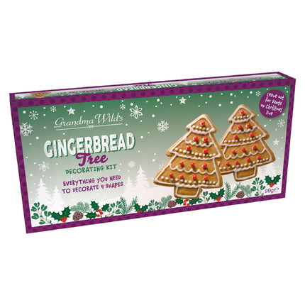 Grandma Wild's Gingerbread Tree Decorating Kit 99g