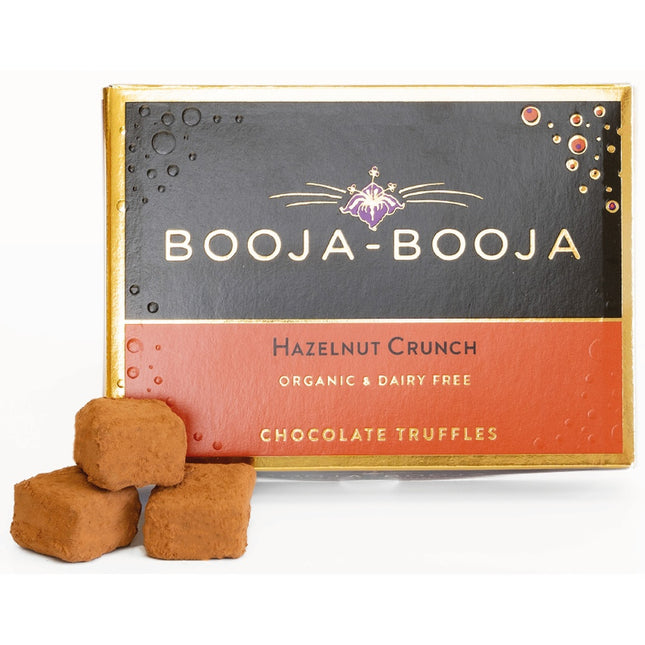 Booja Booja Hazelnut Crunch Chocolate Truffles - Eight Truffle Pack 92g