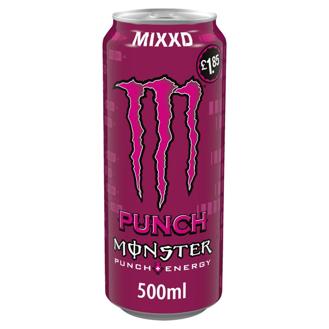 Monster Energy Drink Mixxd Punch PMP £1.85 500ml