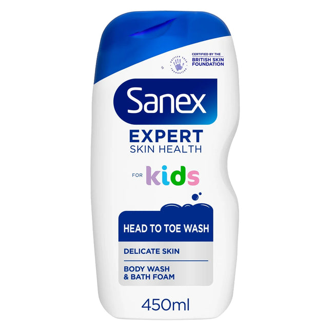 Sanex Bath Foam Dermo Kids MB 450ml