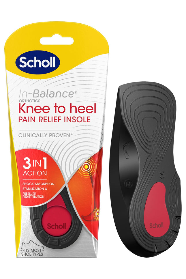 Scholl Pain Relief Orthotics Knee M