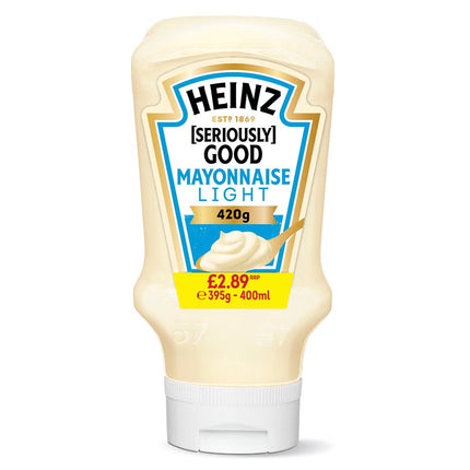 Heinz Mayo Light Squeezy PMP £2.89 400ml