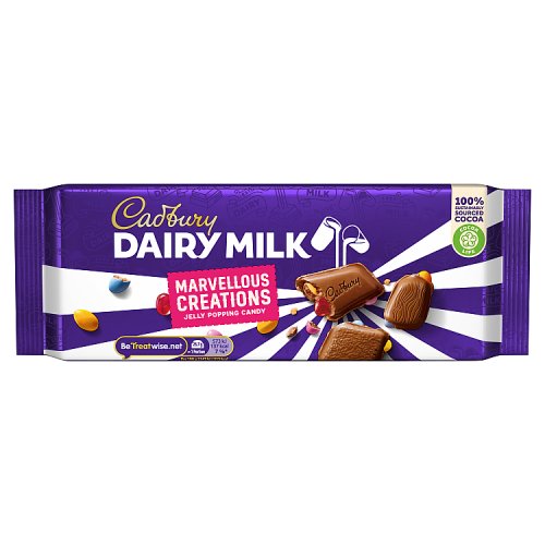 Cadbury Dairy Milk Jelly Popping Candy 56G