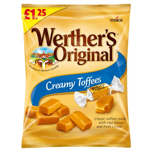Werthers Creamy Toffees PMP £1.25 110g