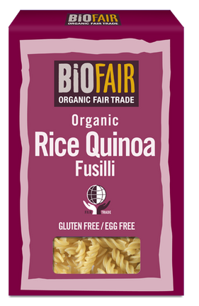 BioFAIR Rice Quinoa Fusilli Organic From Bolivia Fair Trade 250g