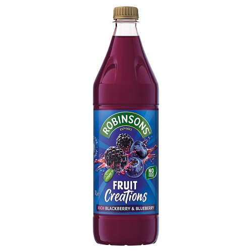 Robinsons Creations Blackberry & Blueberry PET 1L