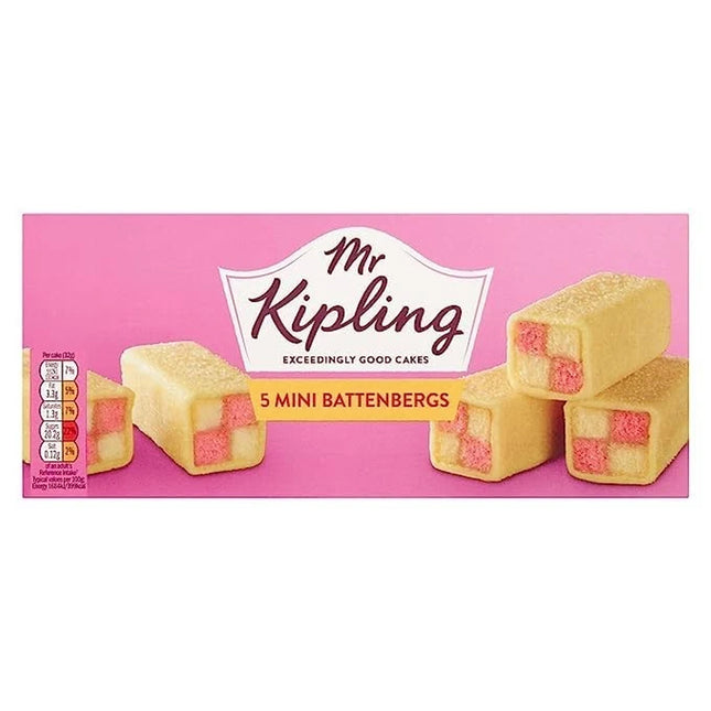 Mr Kipling Mini Battenberg 5 Pack