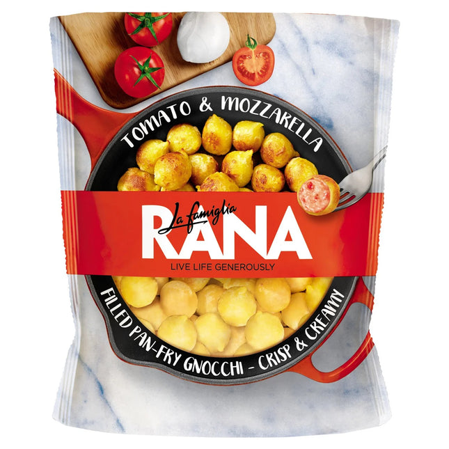 Giovanni Rana Filled Pan-Fry Tomato & Mozzarella Gnocchi 280G