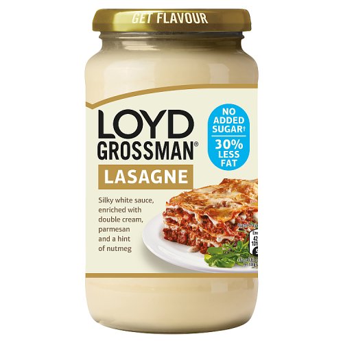 Loyd Grossman 30% Red Fat WH Lasagne Sauce 440g