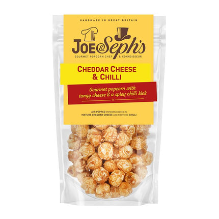 Joe & Seph's Cheddar Cheese & Chilli - 27g