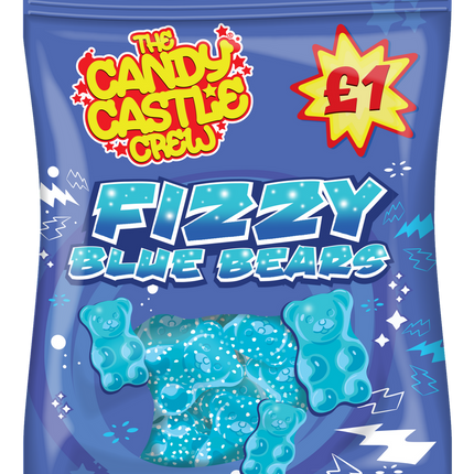 CCC  Fizzy Blue Raspberry Bears 90g