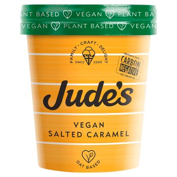 Jude's Plant-Based Salted Caramel 460ml