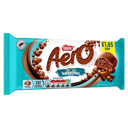 Aero Hazelnut Chocolate Sharing Bar PMP £1.65 90g
