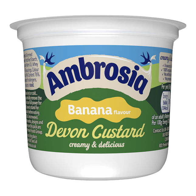 Ambrosia Banana Custard Pot 150g