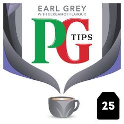 PG Tea 25s Bags Box Earl Grey Tea 57g