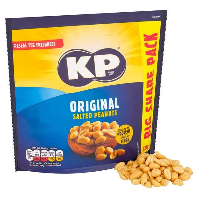 KP Original Salted Peanuts 415g