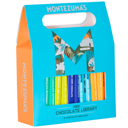 Montezumas Mini Bar Library Gift Box of 25g Mini Bars 250g