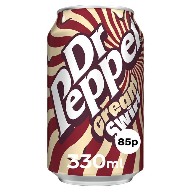 Dr Pepper Cream Swirl PMP 85 330ml P