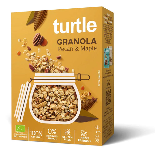 Turtle Biog Granola Pecan & Maple 350g