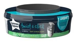 Tommee Tippee Twist & Click Cassette 1 Pack x 4