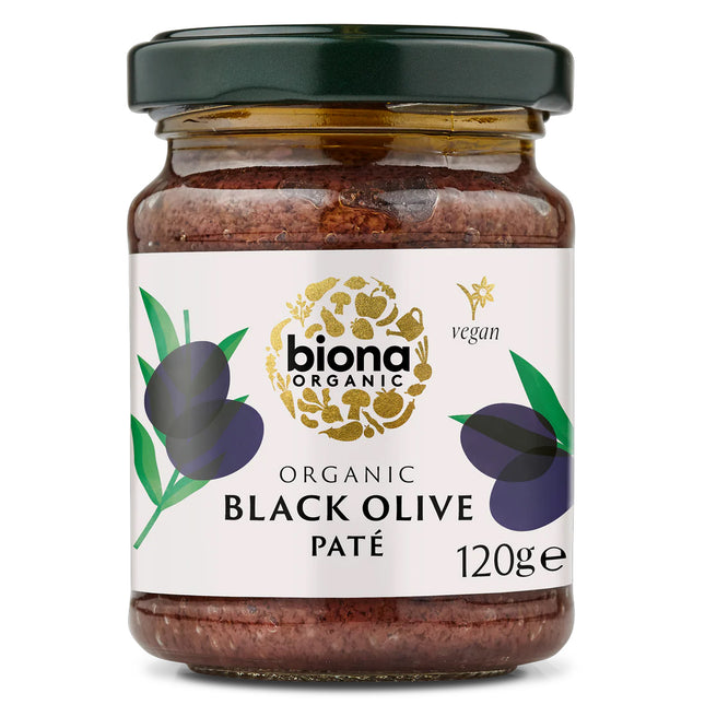 Biona Organic Black Olive Pate 120g