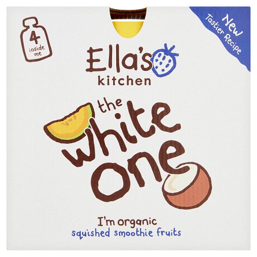 Ella's Kitchen Smoothie Fruit - White One (4 x 90g) MP
