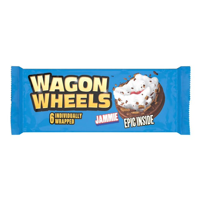 Wagon Wheels Jammie 6 Pack 228g