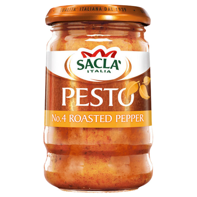 Sacla Roasted Pepper Pesto No.4 190g