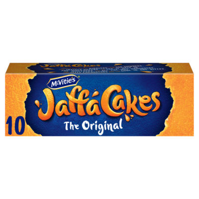 McVitie's Jaffa Cakes Original Chocolate Biscuits 10 Cakes 110g