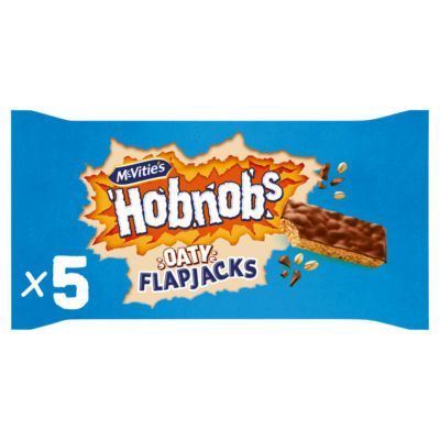 McVitie's Hobnobs Oaty Flapjacks Milk Chocolate 5 Pack 131.8g
