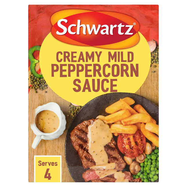 Schwartz Creamy Mild Peppercorn Sauce Mix 25G