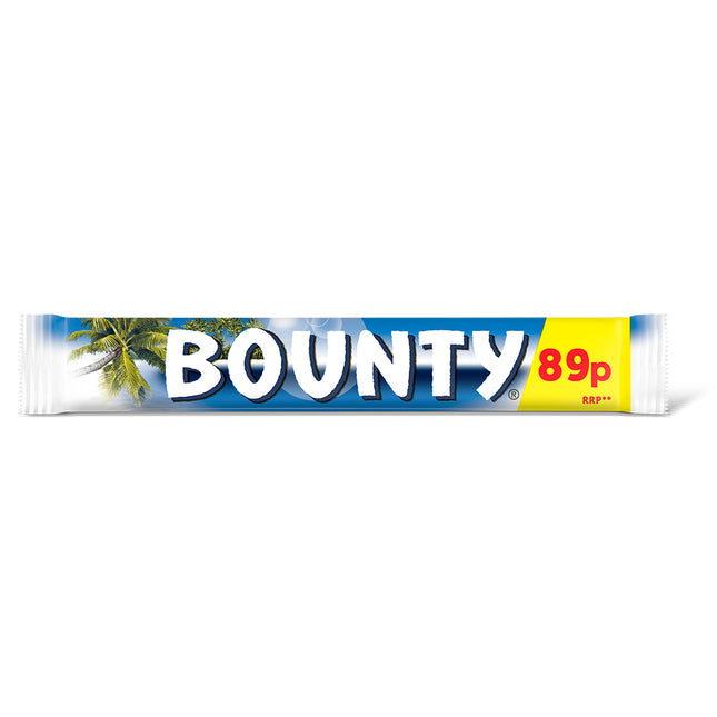 Bounty Coconut Milk Chocolate Duo Bar £0.89 PMP 57g