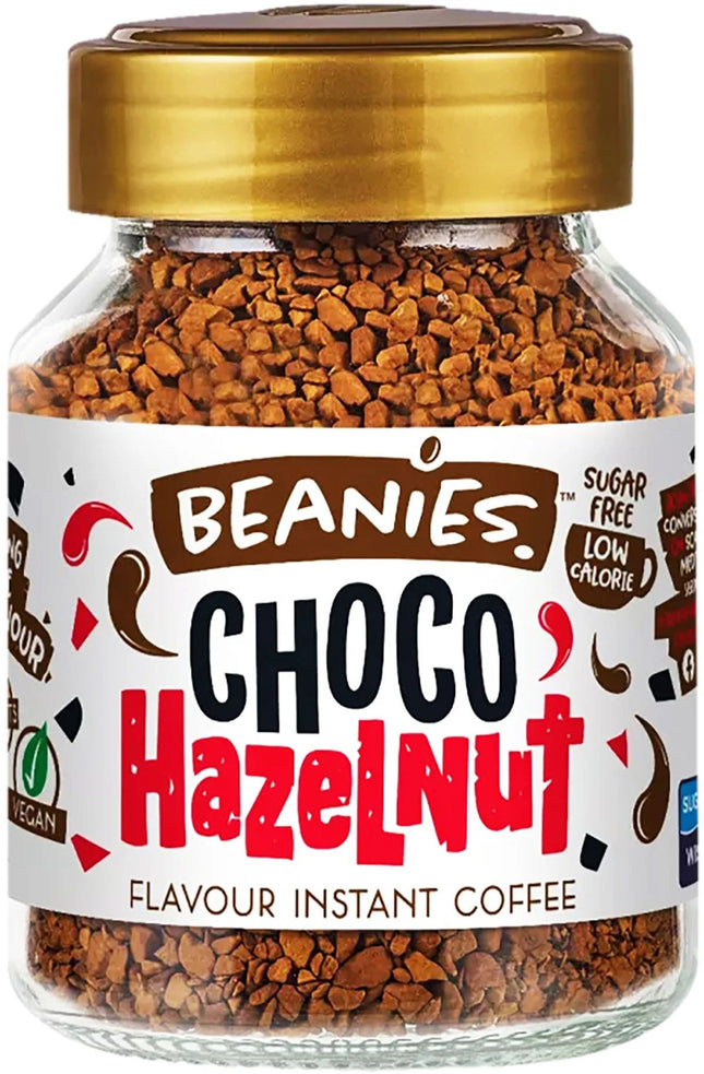 Beanies Choco Hazelnut Instant Coffee 50g