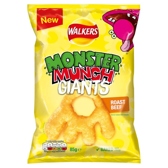 Walkers Giants Roast Beef 85g