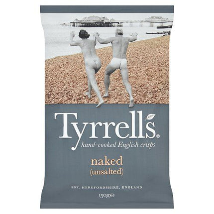 Tyrrells Naked Sharing Crisps 150g