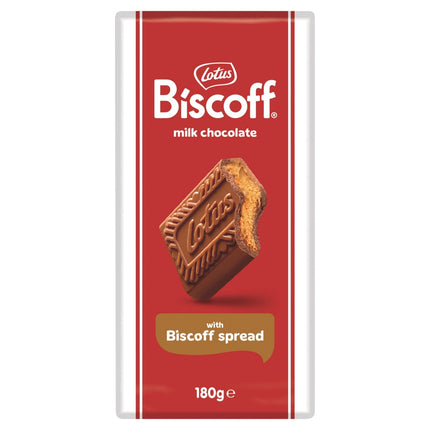 Lotus Biscoff Milk Chocolate with Spread 180g
