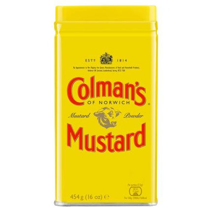 Colmans Mustard Tin Powder 454g