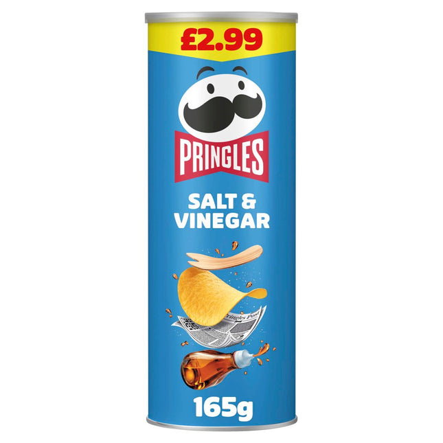 Pringles Salt & Vinegar 165g £2.99 PMP