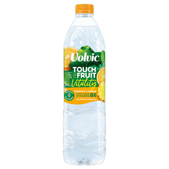 Volvic Touch of Fruit Pineapple & Orange 1.5L
