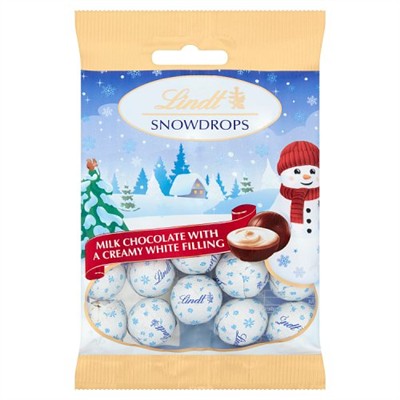 Lindt Snowdrops Bag 70G
