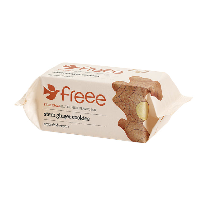 Organic Gluten Free Stem Ginger Cookies 150g