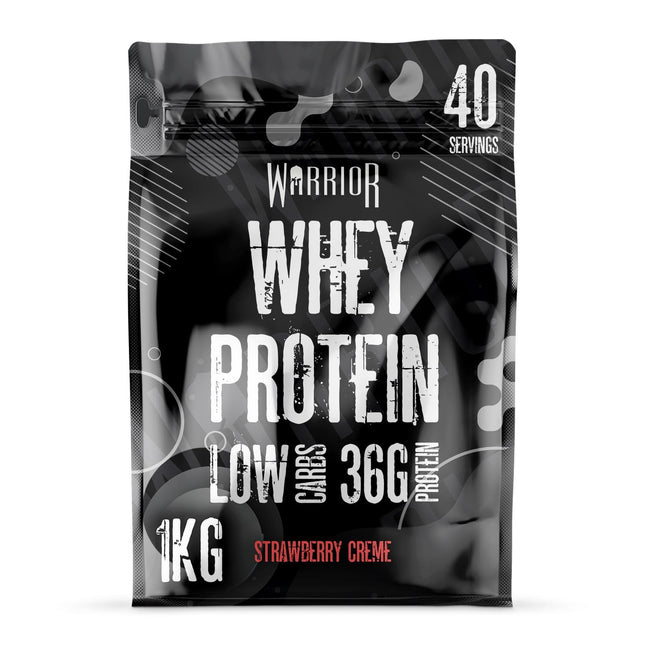Warrior Whey Powder Strawberry 1kg