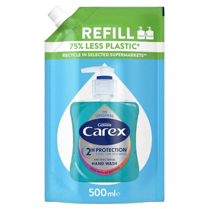 Carex Handwash DOY Eco Refill 500ml Original