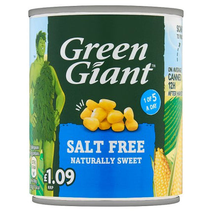 Green Giant Suprsweet Corn No Salt 12X198G Pmp